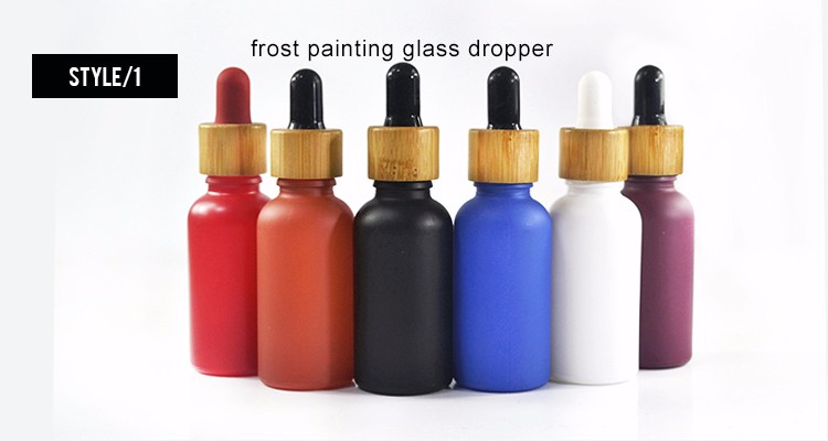 Bamboo Glass Serum Bottles