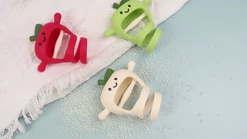silicone teether glove