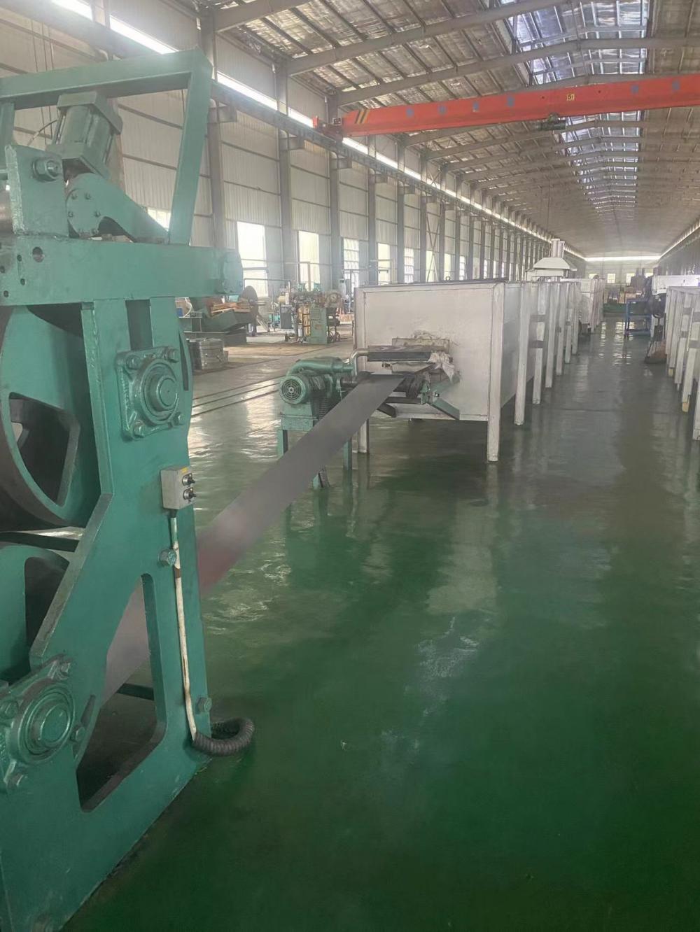 Lead bath heat treatment production line