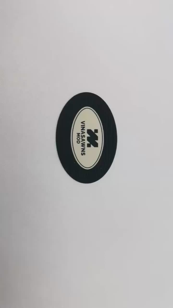 Vysoce kvalitní texturovaný silikonový štítek pro přenos tepla