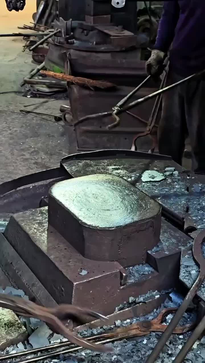 The forging process of forging disc processing