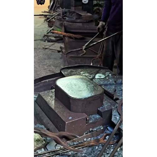 The forging process of forging disc processing
