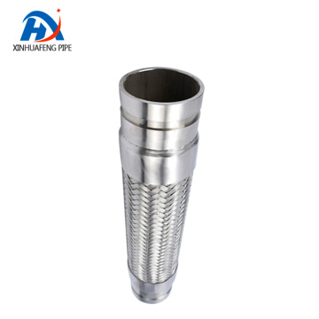 Manguera trenzada de metal flexible de material SS tipo ranura
