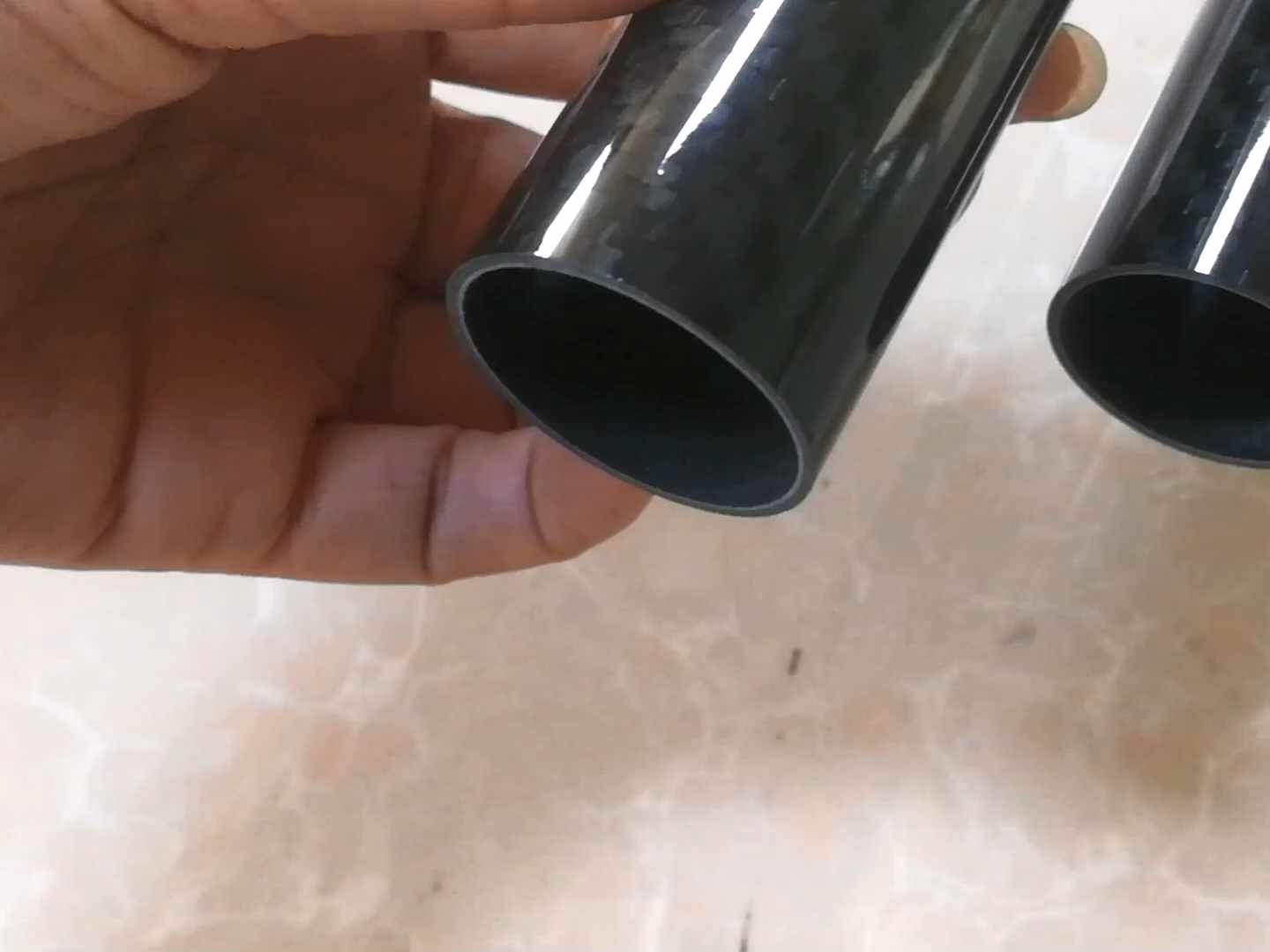 Tube Karbon Karbon Tinggi Tinggi Tube Kaca Kaca Karbon Custom Pipa1