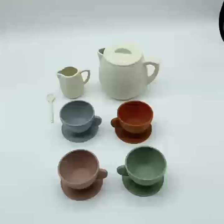 Силиконски сет за чај играчка-G010