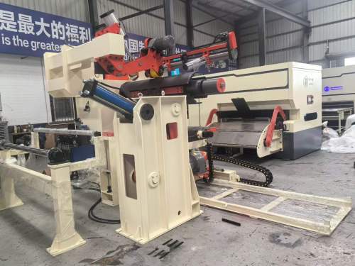 JIUZH Jalur Pengumpan Leveling Uncoiling | Peralatan Pendukung Pemotongan Laser dengan Presisi Tinggi