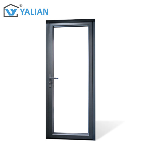 How do aluminum alloy swing doors perform in different climate conditions?