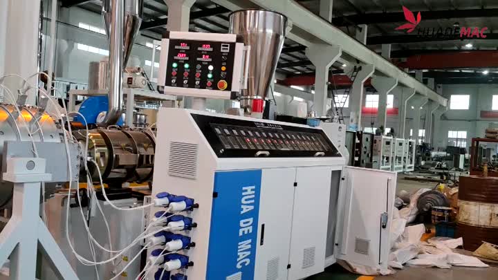 PVC pipe extrusion line for 200-315mm 