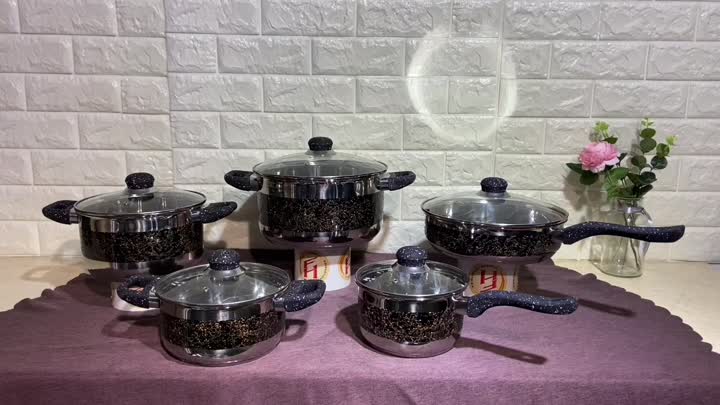 10peece Peece нержавеющая сталь Pans Set FH-SS252