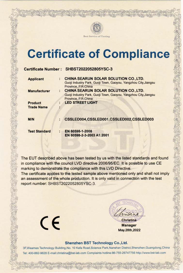 CE Certification