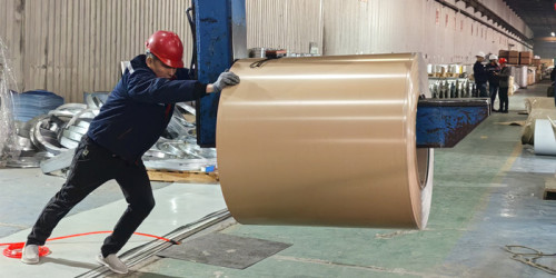 Film de texture naturelle VCM en métal laminé pour porte métallique