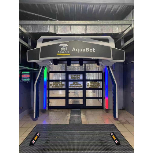 Aquabot in Russia reorder 3 more sets leisuwash 360 glow automatic touch free car wash equipment!