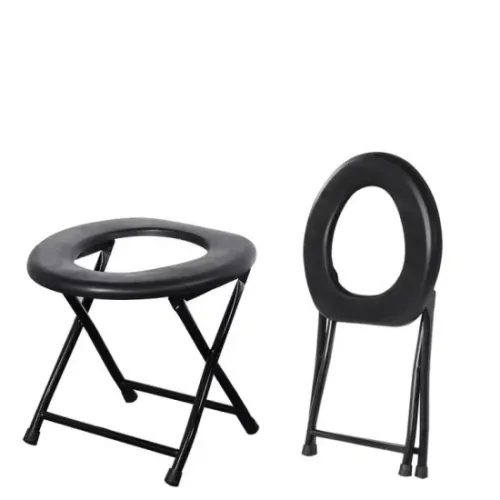 Nouvelle chaise de toilette de commode de vie de vie assistée pliable pour le siège de toliet portable pour les handicapés le patient âgé11