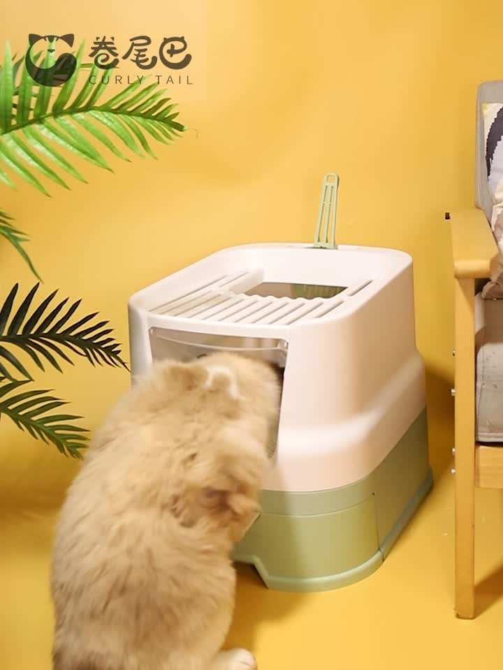 Caja de arena para coches de gato