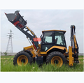 Weichai Engine Backhoe Excavator Loader Yaweh JL4cx Anti-roll Cab China Front Wheel Loader YUCHAI Engine1