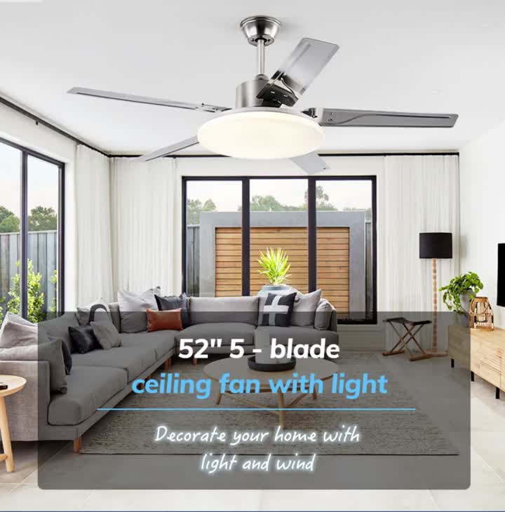 Домашние приборы декоративные вентиляторы со светом