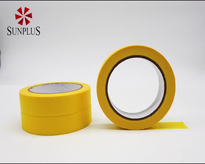 Yellow Masking Tapes