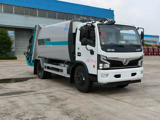 Lori Pembungkus Tolak Dongfeng 4X2 9cbm Tahan Lama1