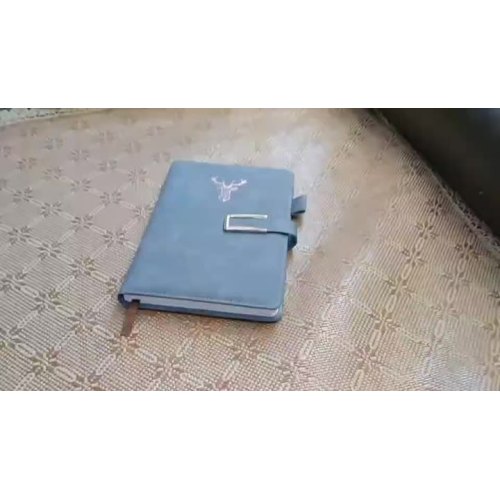 custom luxury velvet cover diary notebook