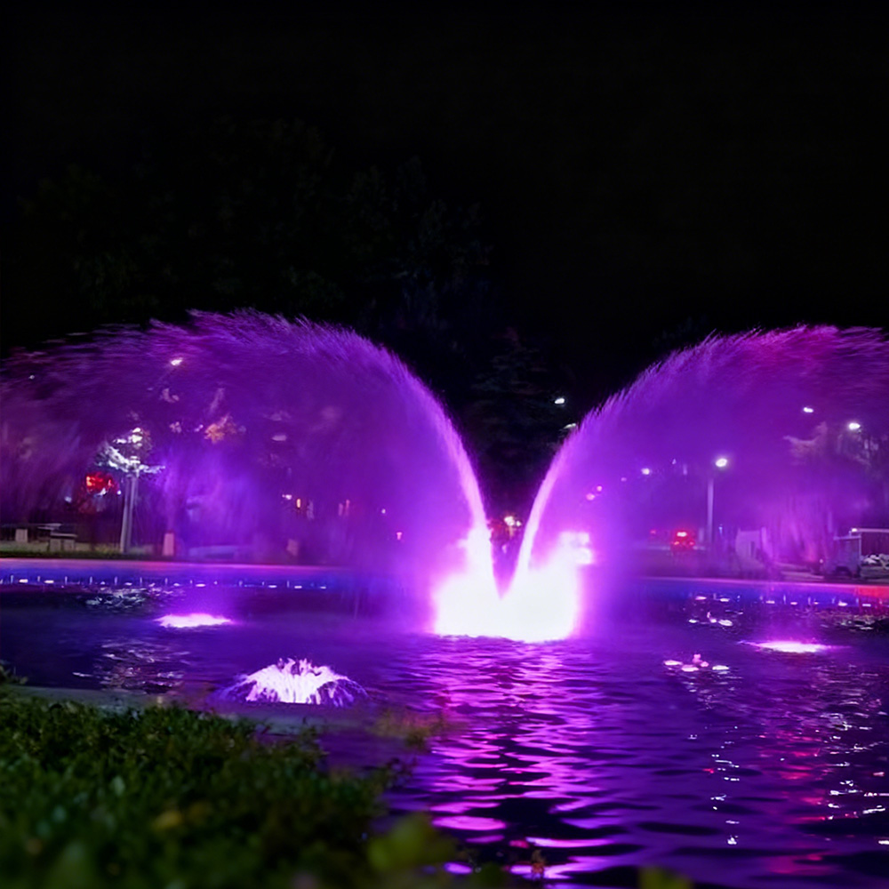 Fonte oscilante em estilo pomba ao ar livre