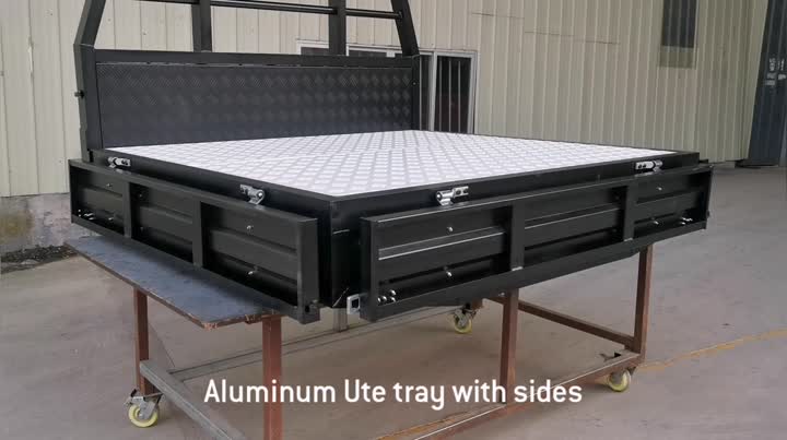 dual-single-extra cab aluminum ute tray