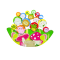 Overlapping Balance Game: Wooden Toys for Children's Animal Cognition Development1