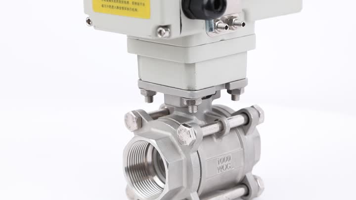 Electric Clamped Ball Valve