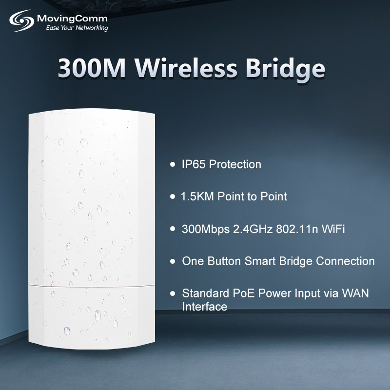 WL280-Wireless Outdoor Long Range CPE Wifi Bridge