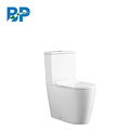 Modern White Washdown WC Bathroom Floor Sanitary Ware Set - Two Piece Close Coupled Toilet1
