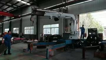 the video for 1T10M telescopic crane