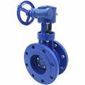 High Quality Safety Sealed Turbine Flange Eccentric Butterfly Valve1
