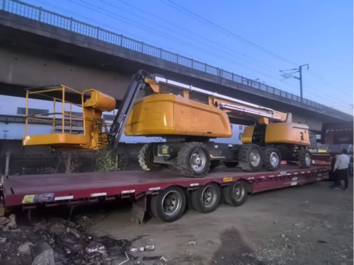 Utilizou a plataforma de trabalho aéreo XCMG 28M exportado para a África