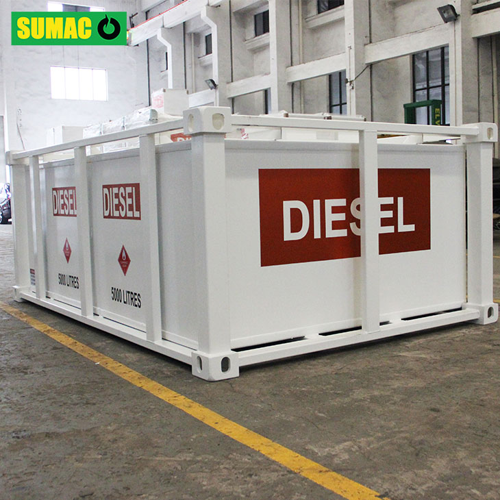 Delivery of Fuel Cube Tank