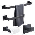 Guangzhou Manufacturer's Comprehensive Metal Holders: Wall Mounted Towel Racks, Paper Roll Holders for Bathrooms1