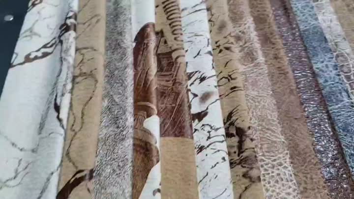 Tissu de look en cuir pour un rembourrage de canapé