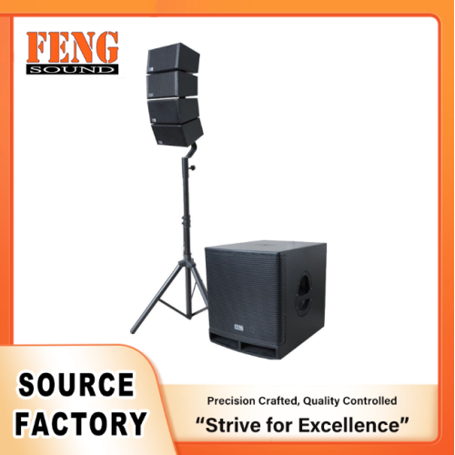 Feng Sound L Serisi 1800W Aktif Hat Dizilimli Hoparlör: Hepsi Bir Arada Taşınabilir Ses Sistemi, Storm'la Küresel Sahne Ses Kiralama Pazarına Taşıyor