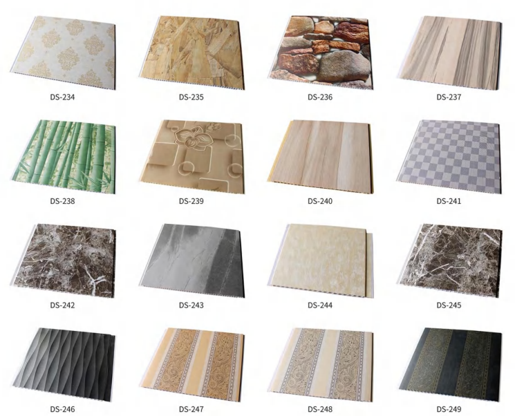 High quality pvc laminated gypsum 2x4 ceiling panel techo de pvc cielo sheet tiles