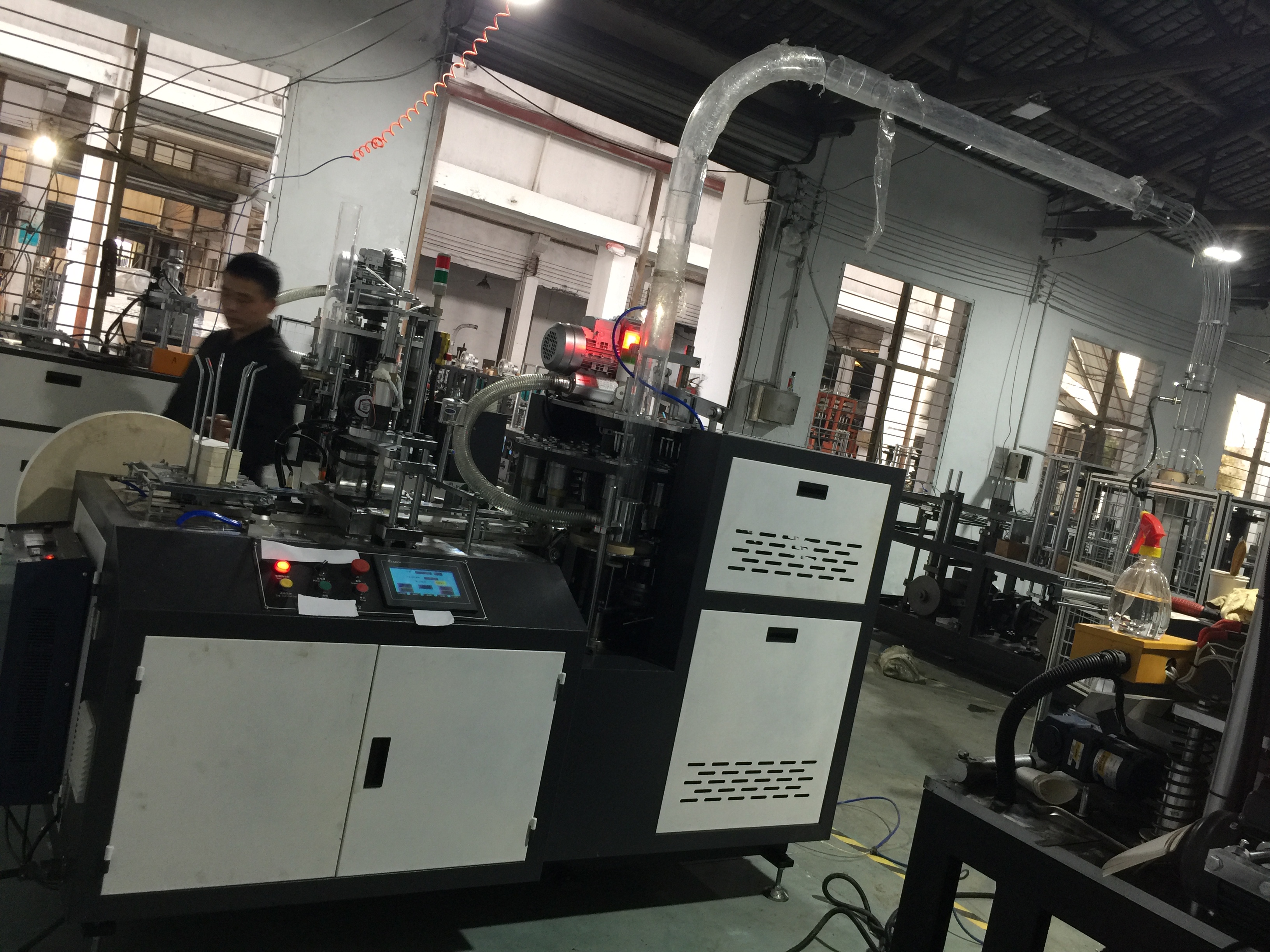 single plate paper cup forming machine 70pcs/min