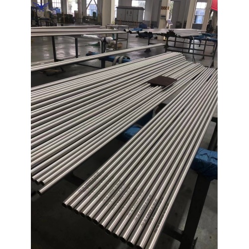Machined titanium tube