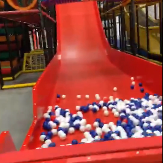 red drop slide