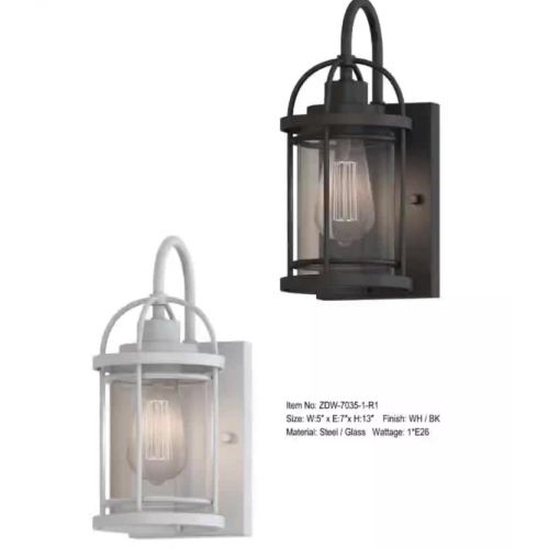 Outdoor wall lantern lamp