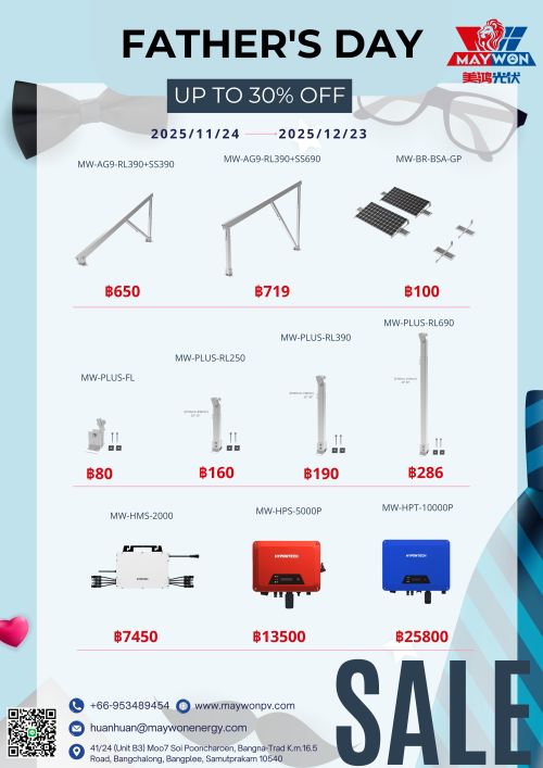 Спецыяльная акцыя Maywon да Дня бацькі