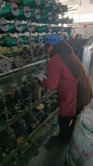 Fishing net making process