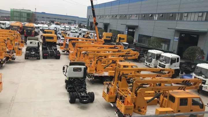 Camión de plataforma de gran altitud (2)