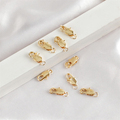 High-Quality 14K Gold Plated Eagle Beak Spring Clasps for Jewelry Making1