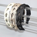 DOMOHO Twist Headbands: Sparkle Ribbon Non-Slip Headbands for Women1