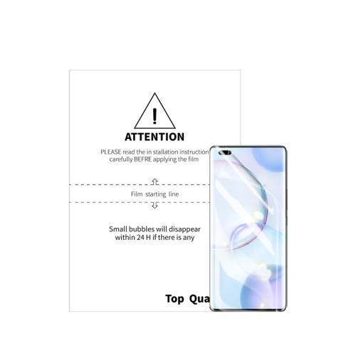 Hydrogel Screen Protector : 새로운 스크린 보호 자료의 장점