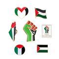 Wholesale Custom Palestine Souvenirs: Save Gaza Free Palestinians Brooches, Bracelets, and Lapel Pins1