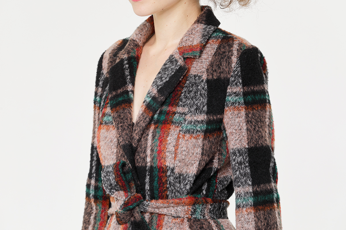 Fashion Winter Loose Retro Women Overcoat Fashion Winter Loose Retro Women Overcoat