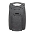 3pcs Black Plastic BPA Free Non-Slip Chopping Board Set1